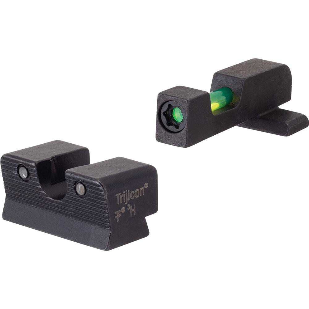 TrijiconInc. Trijicon DI Night Sight Set Green with Black Outline Front and Rear for Springfield Armory XD-S and XD-E