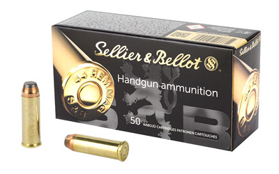Mag-Tech/Sellier- Bellot Sellier & Bellot Pistol & Revolver Ammo .44 Rem Mag Sp 240 gr 50/ct