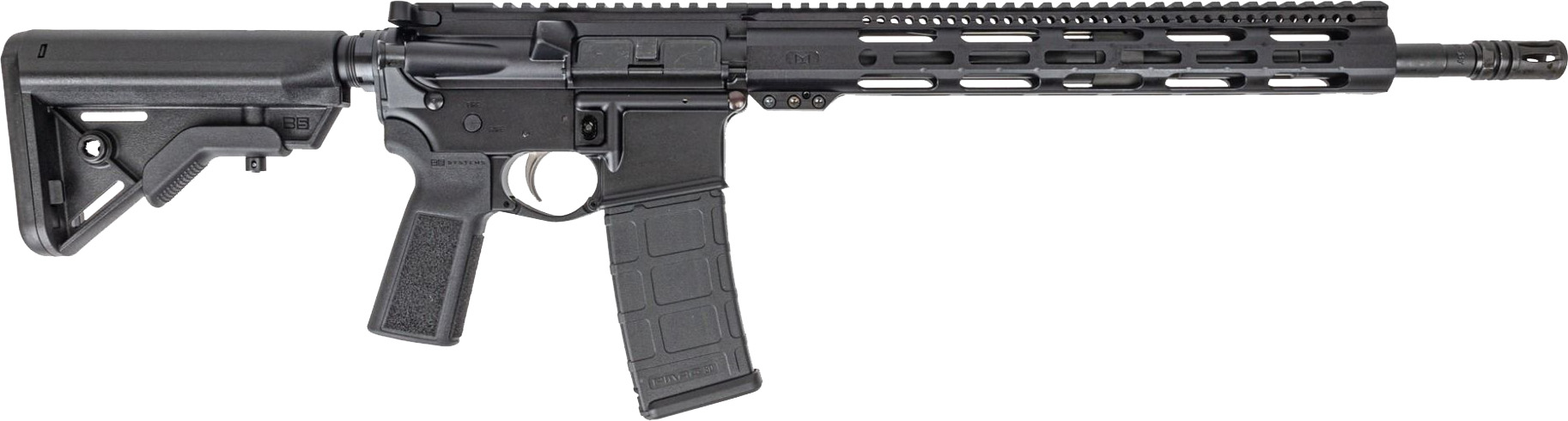 DPMS DPM4 B5 Bravo AR-15 Rifle 5.56mm 30rd Magazine(1) 16" Threaded Barrel 13.5" M-Lok Handguard Black M4 Stock