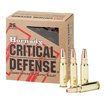 Hornady Critical Defense Ammunition 5.7x28 FN 40gr FTX 25/ct