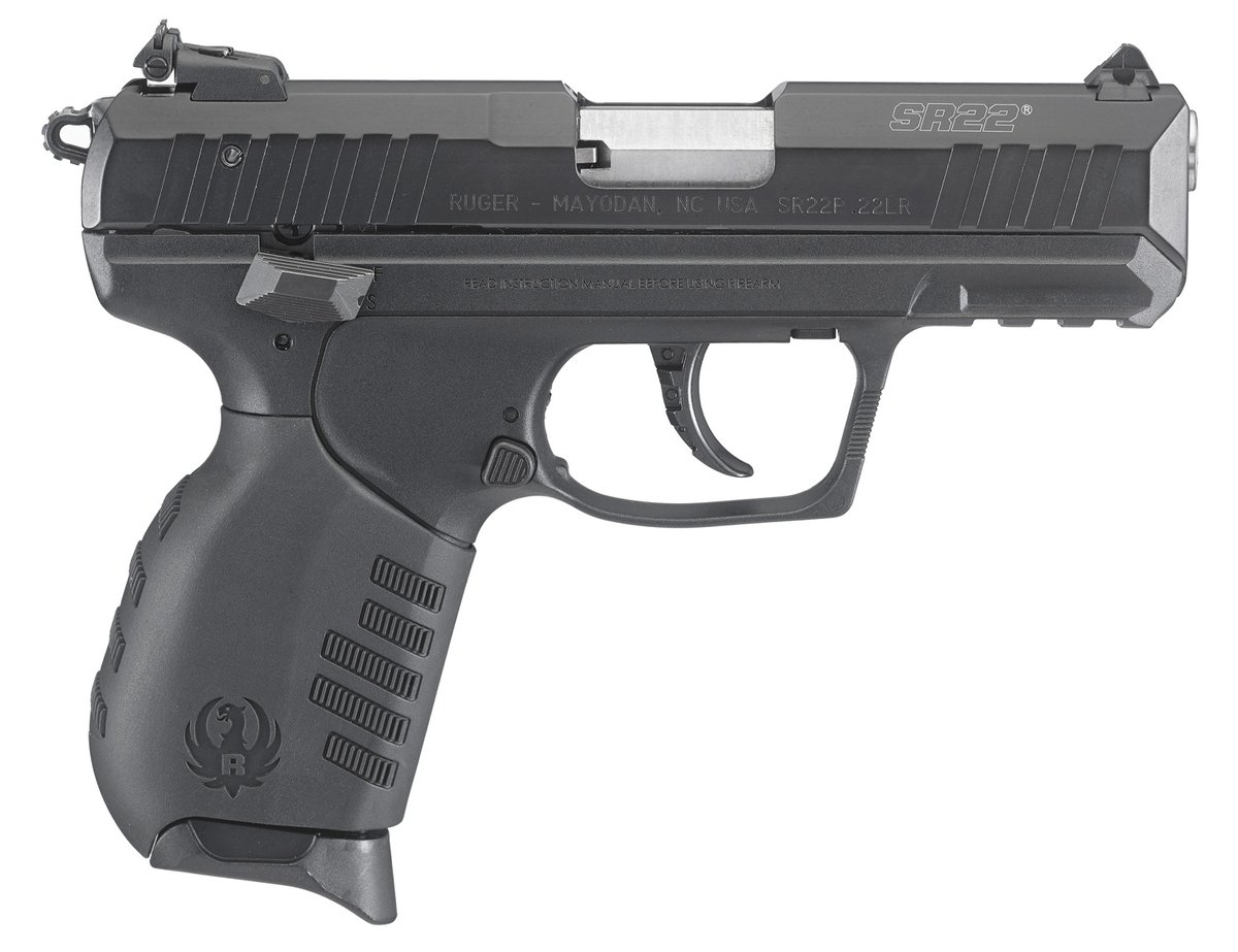 Sturm Ruger & Co Ruger SR22 22LR BLK