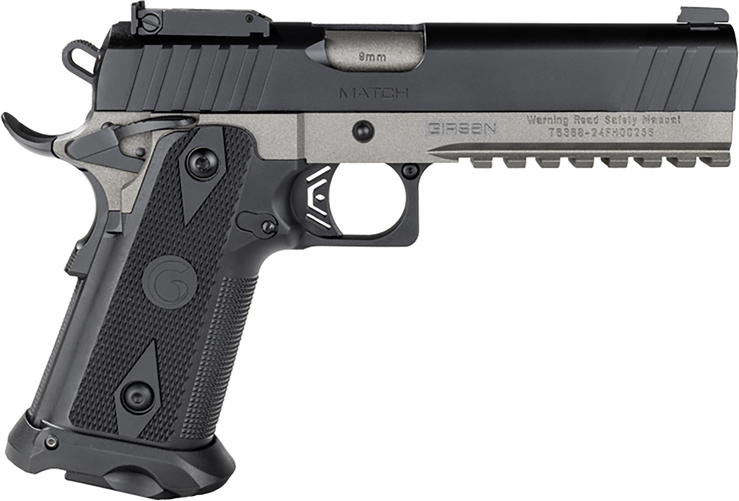 EAA - European American Armory Corp Girsan Witness 2311 Match Handgun Kit 9mm Luger 17rd (1) and 20rd (2) Magazines 5" Barrel Black