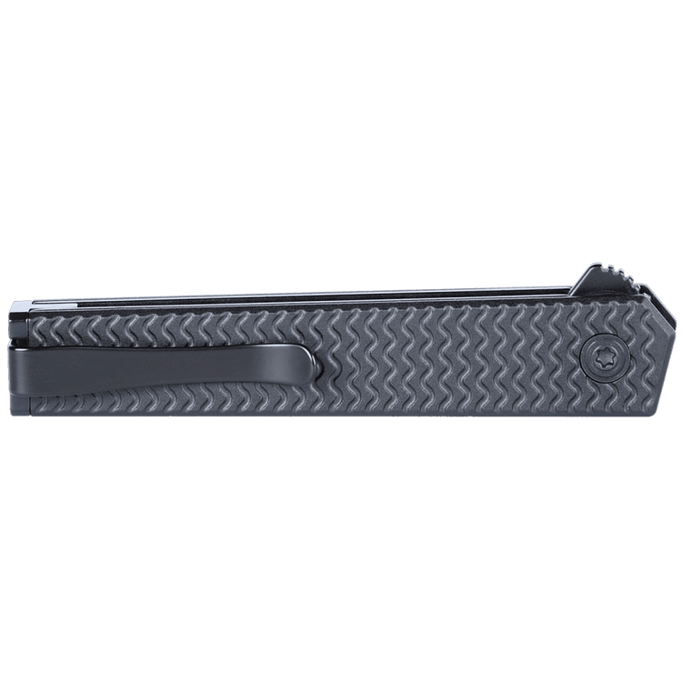 CRKT CEO Microflipper Folding Knife 2-3/10" Drop Point Blade Black