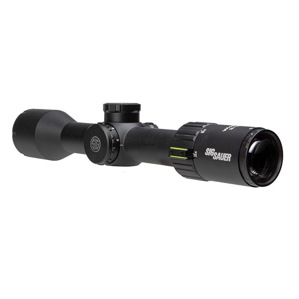 Sig Sauer WHISKEY6 Rifle Scope 3-18x44 30mm SFP QUADPLEX LOCKING 0.25 MOA ADJ Black