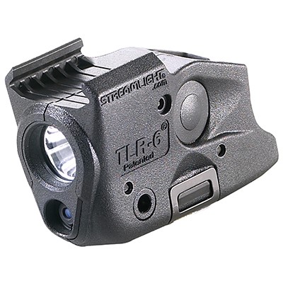 Streamlight TLR-6 Rail - For Use with S&W M&P - Rail-Mounted Tactical Light With Integrated Red Aiming Laser