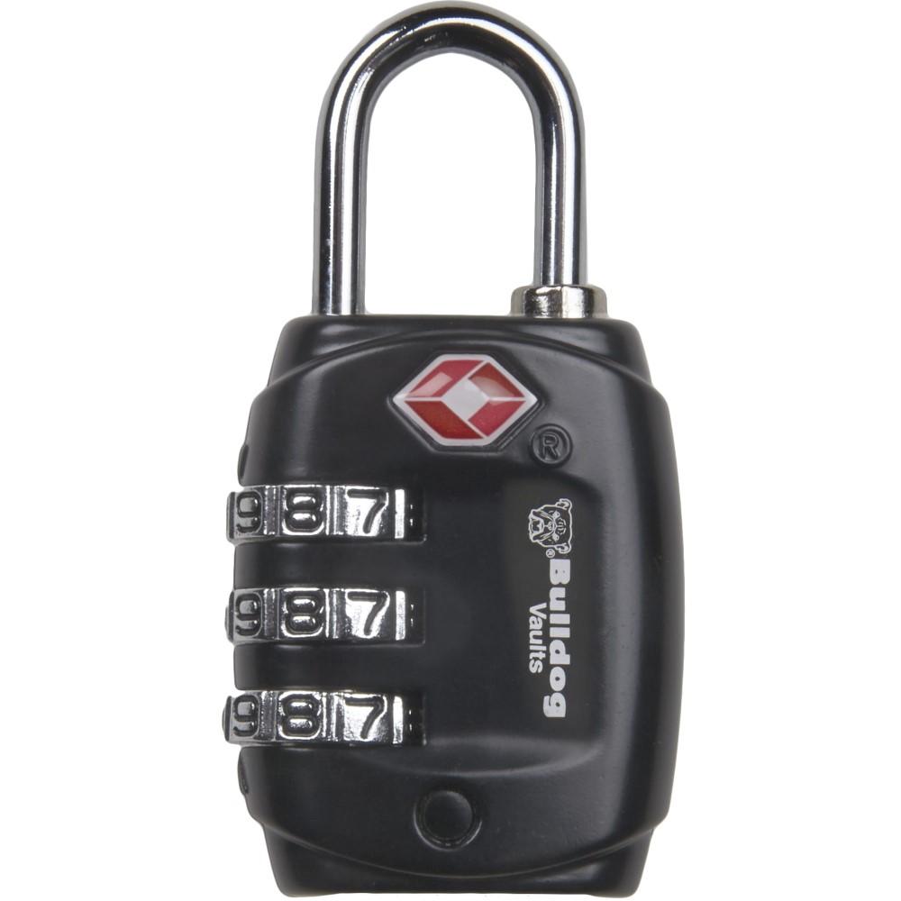BULLDOG TSA LOCK W/STL SHCKL NON-CA