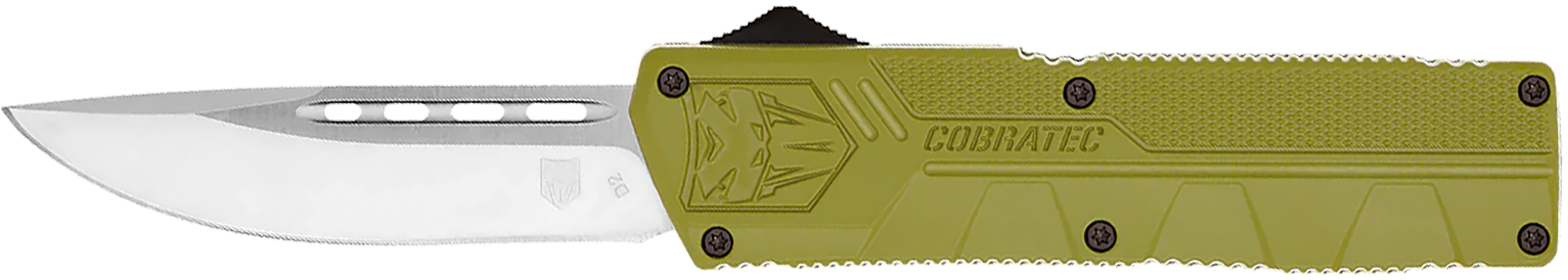CobraTec Knives CBT LTWT OD GREEN DROP PT