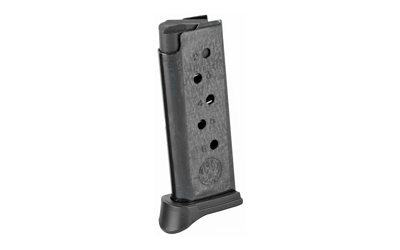 Sturm Ruger & Co Ruger Handgun Magazine w/Extended Floorplate for LCP .380 Auto 6/rds Black