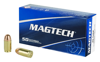 MagTech Handgun Ammunition .45 GAP 230 gr FMJ 837 fps 50/ct