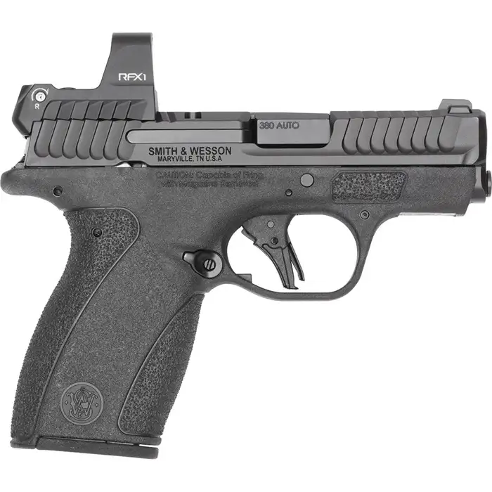 Smith & Wesson Bodyguard 2.0 w/RFX1 Blk .380 Auto 2.75in 10rnd (1) & 12rnd (1) Magazines No Thumb Safety