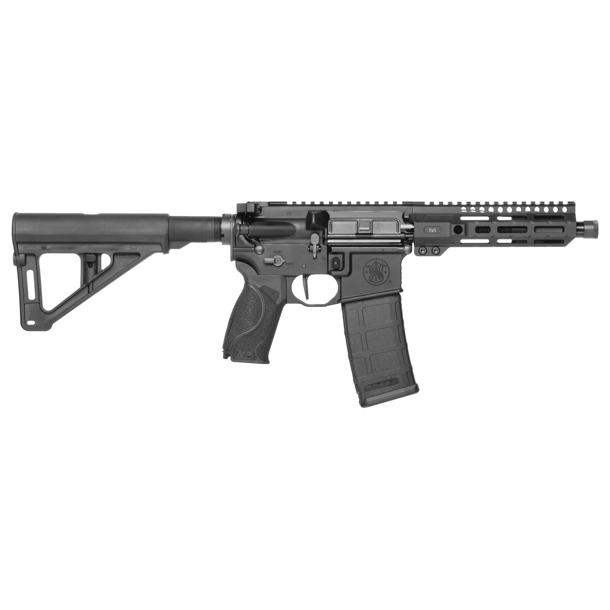 Smith & Wesson Inc. S&W M&P15 AXE Pistol .300 Blackout 30rd Magazine 8" Threaded Barrel M-LOK Handguard Black