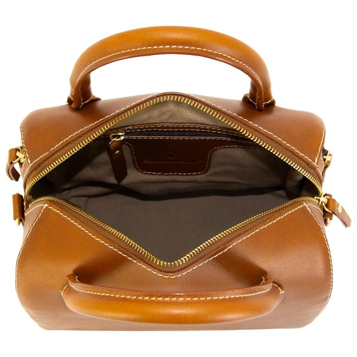 Rugged Rare Smith & Wesson Barrel Bag Concealed Carry Purse Tan