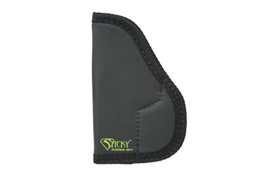Sticky Holsters Medium Sticky Pocket Holster for Walther PPK and Similar 3.5" - 4" Barrel Black Ambi