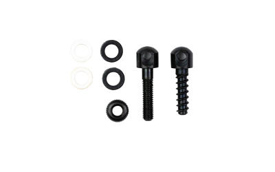 GrovTec Small Parts - 1 Machine Screw Swivel Stud & Nut - 7/8" 1 Wood Screw - 3/4"