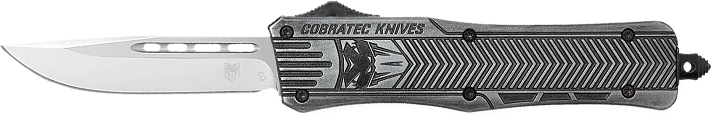 CobraTec Knives CBT MED CTK-1 STONEWASH DRP PT