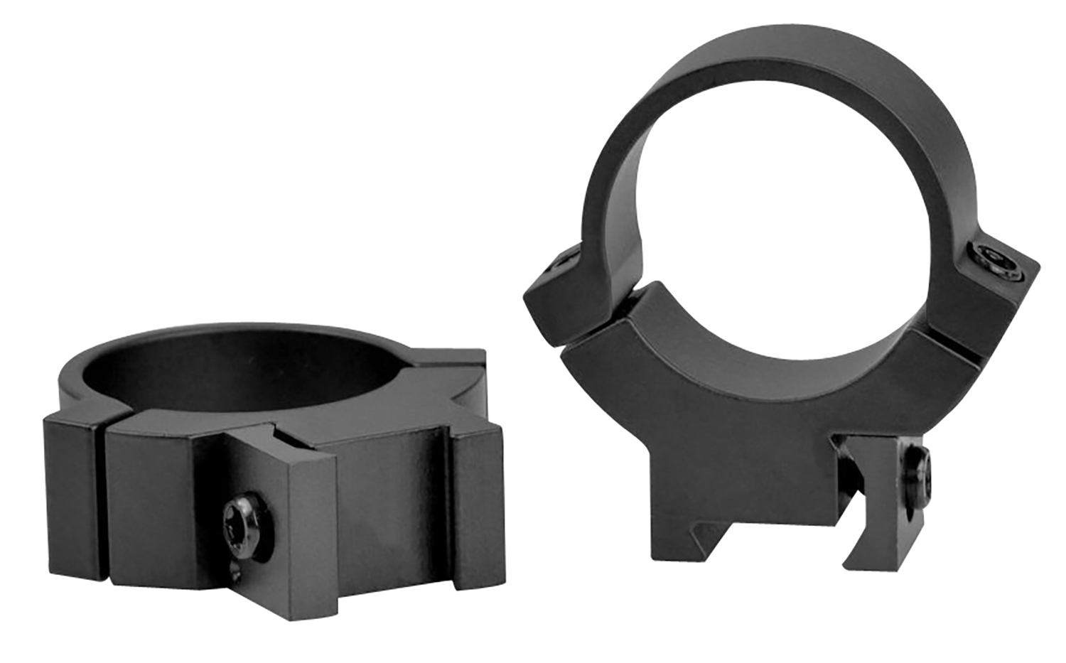 Warne 721M Rimfire Rings 1" Med Black