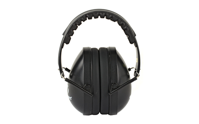 Walker's Small Passive Folding Ear Muffs- Black 23dB NRR