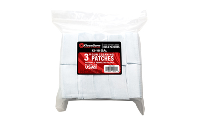 KleenBore 3" Bore Cleaning Patches 12-16 ga 500/ct