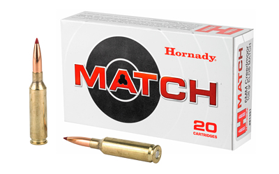 Hornady Match Rifle Ammunition 6mm Creedmoor 108 gr ELD 2660 fps 20/ct