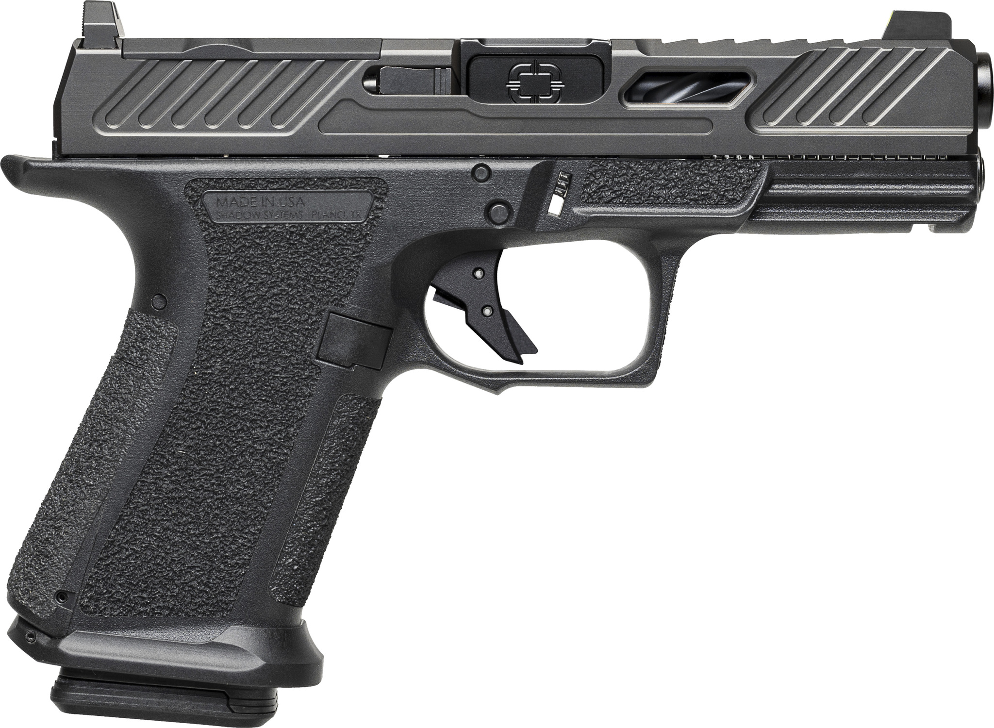 Shadow Systems Optics Ready MR920 Handgun 9mm Luger 15rd Magazine 4" Black Barrel Black Elite Slide