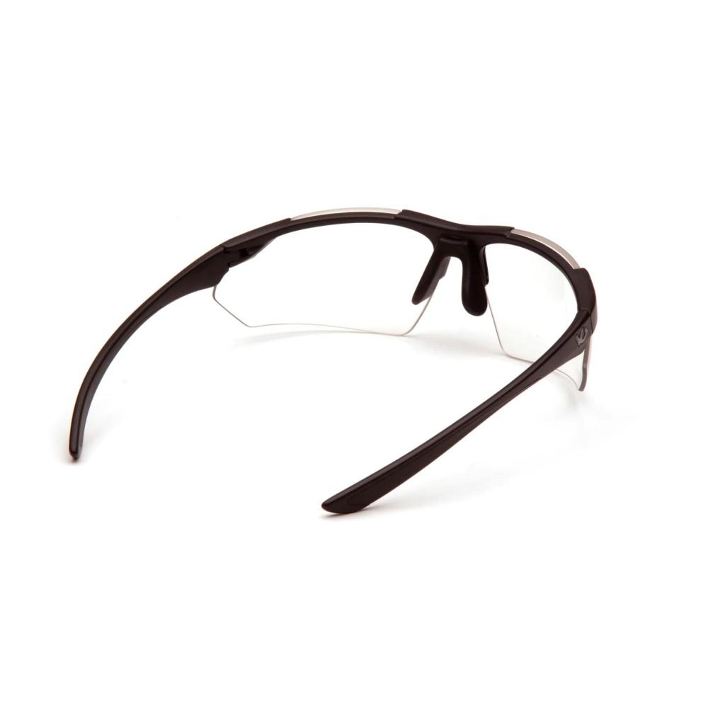 Pyramex Drone 2.0 Shooting Glasses Black with Clear Lens Anti Fog