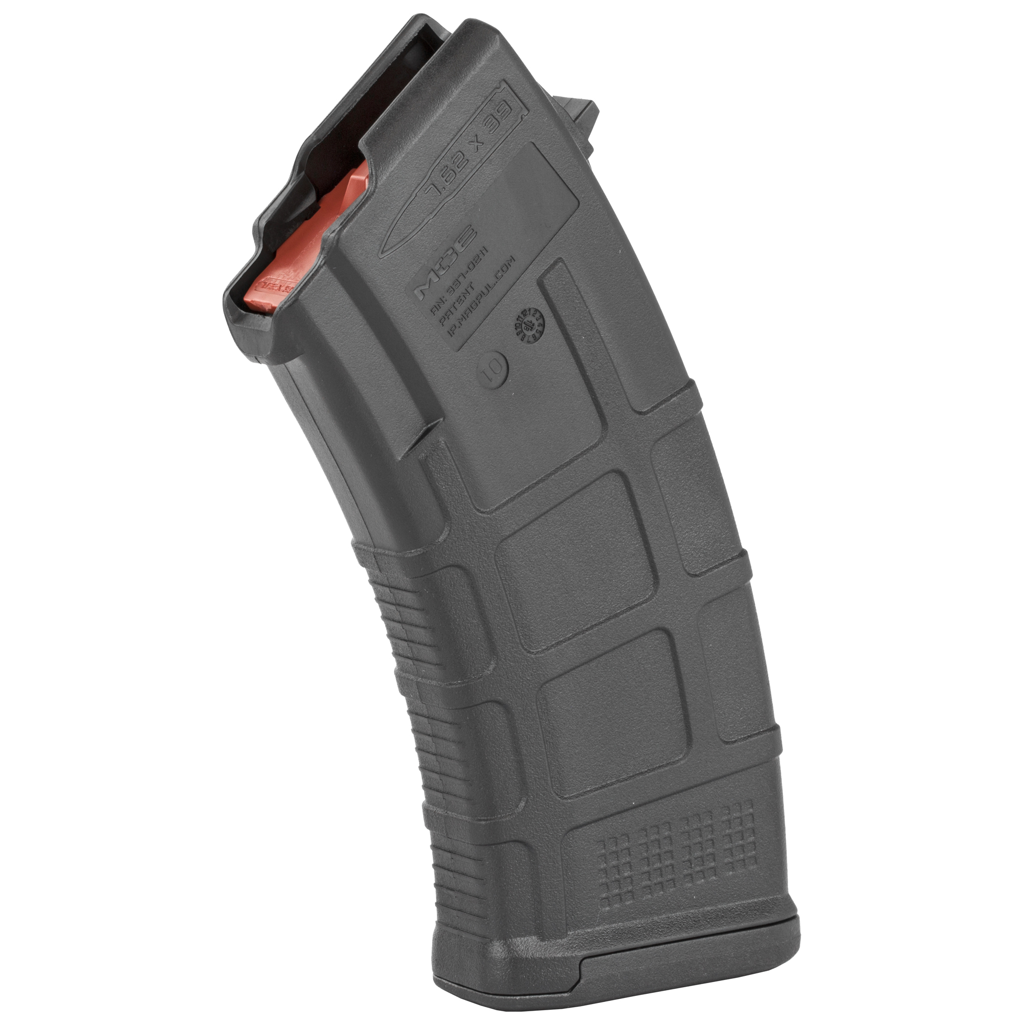 Magpul PMAG 20 AK/AKM MOE Rifle Magazine Black Fits AK-47/AKM 7.62X39mm 20/rd