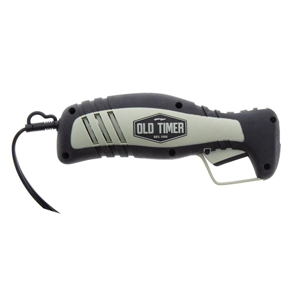 Battenfeld Knives Old Timer 110 Volt Electric Fillet Knife 8" Blade Black and Grey