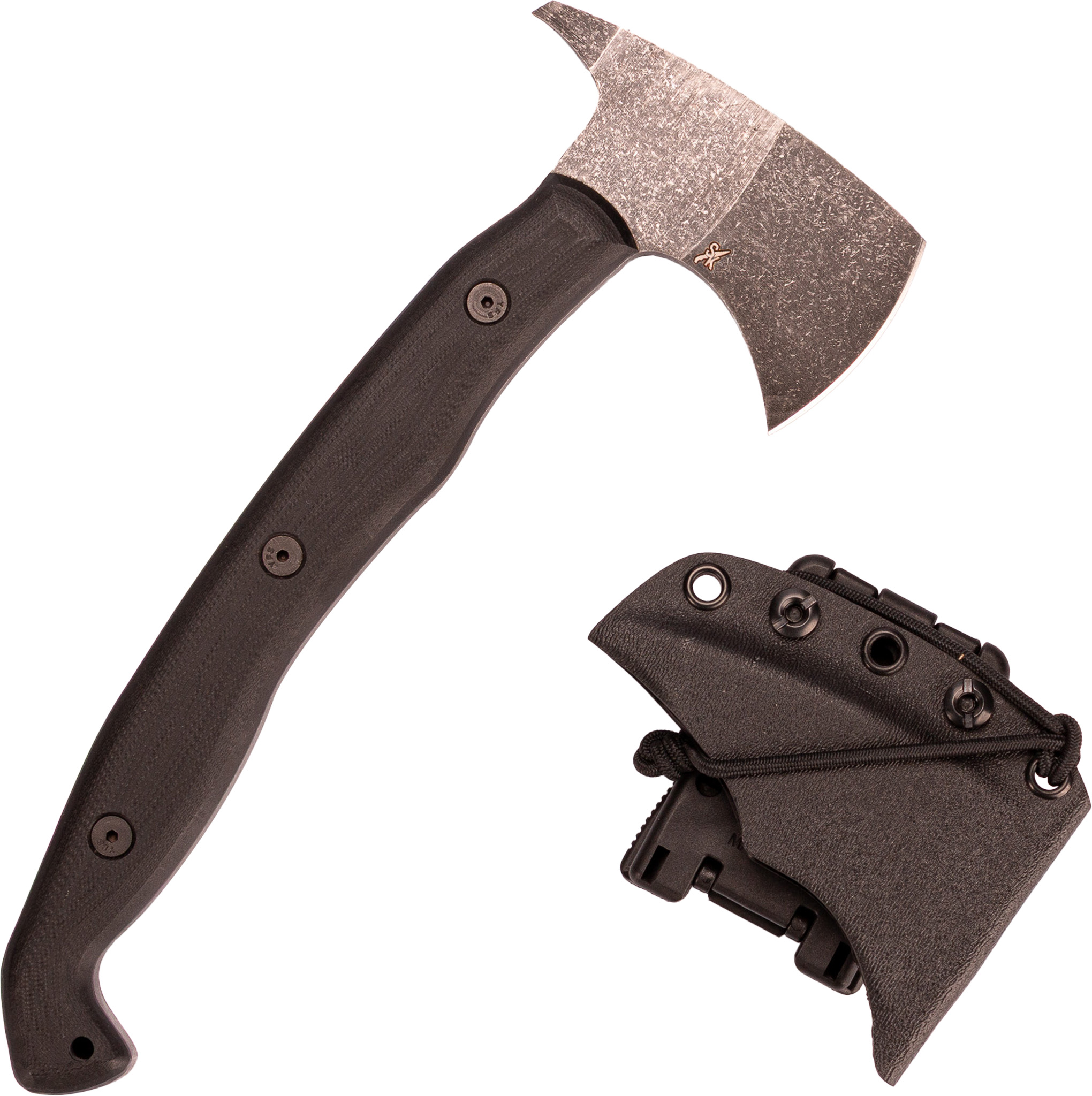 Stroup Knives STP SPIKE TOMAHAWK BLK