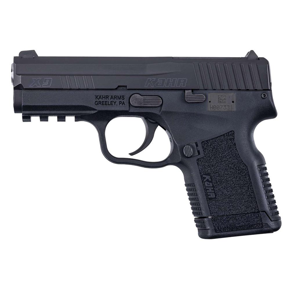 Kahr X9 Handgun 9mm Luger 10rd Magazines (2) 3.54" Barrel Black Optics Ready