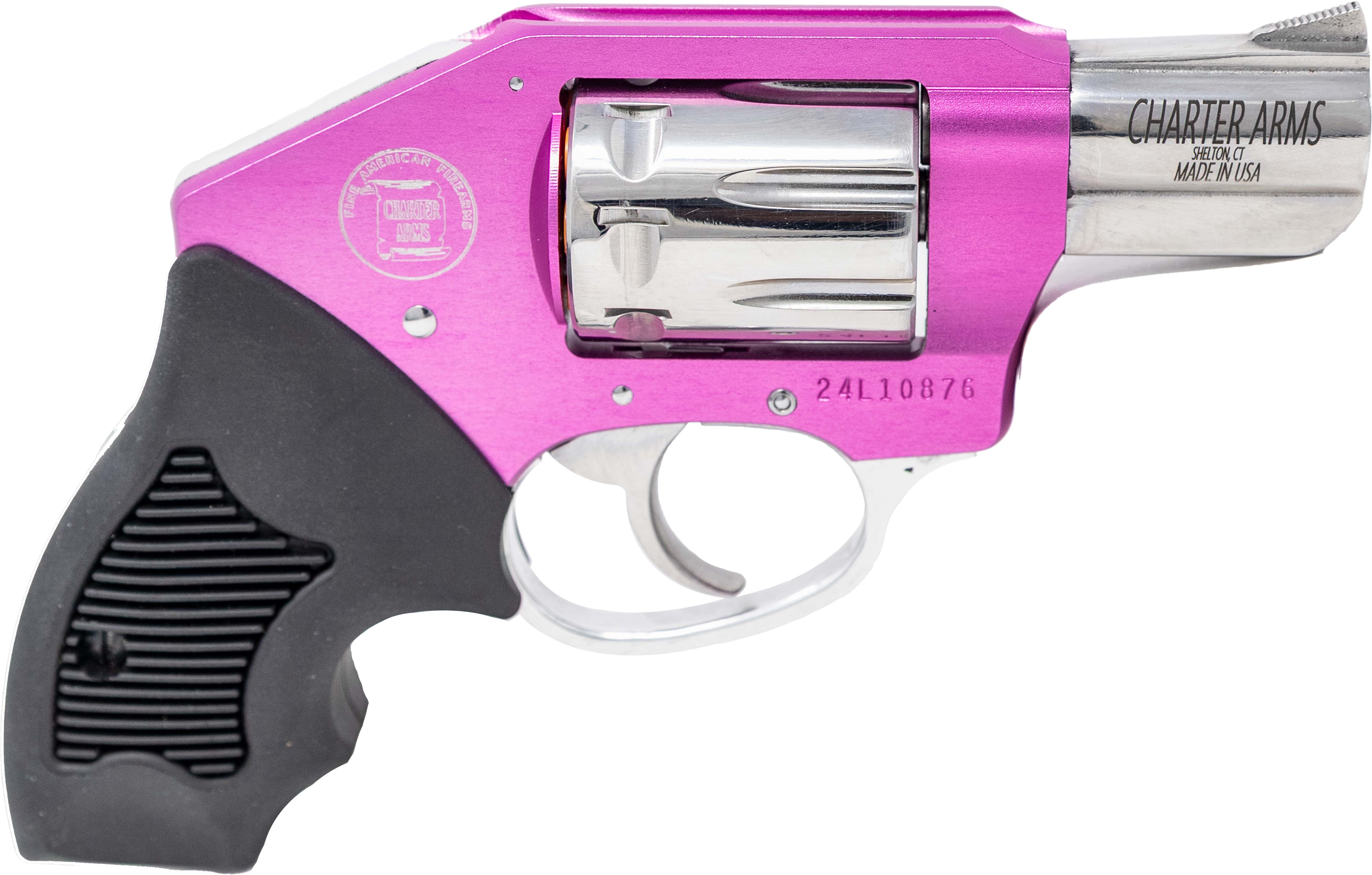 Charter Arms The Walker Handgun .22 LR 8rd Capacity 2'' Barrel Pink