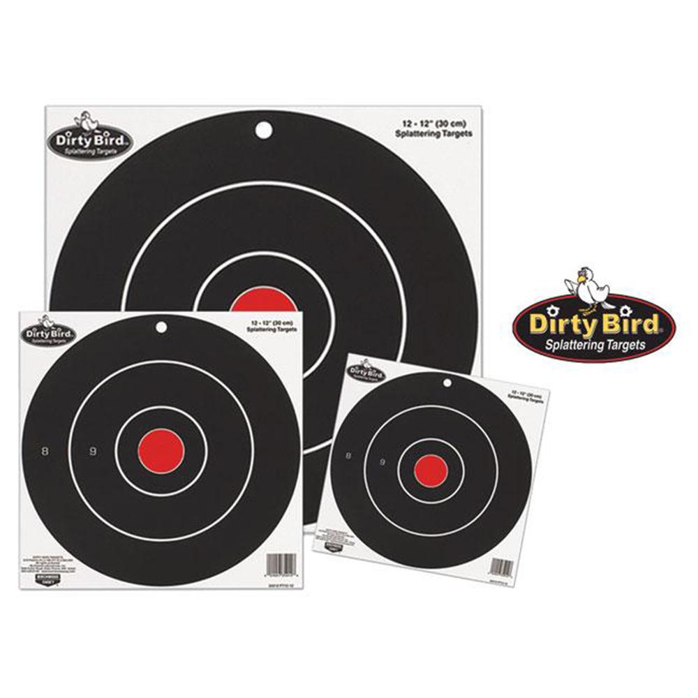 Birchwood Casey Dirty Bird Bull's Eye Targets 17.25" 5/ct