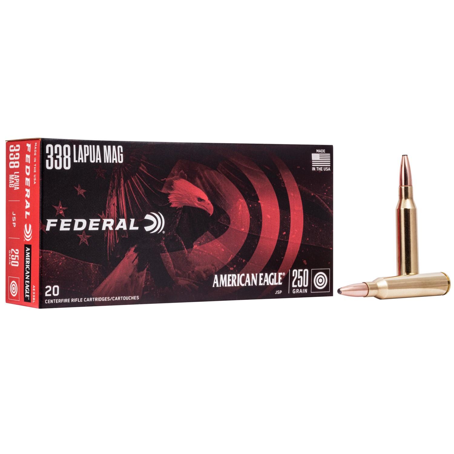 FEDERAL 338 LAPUA MAG 250GR SP 20RD/BX 10BX/CS