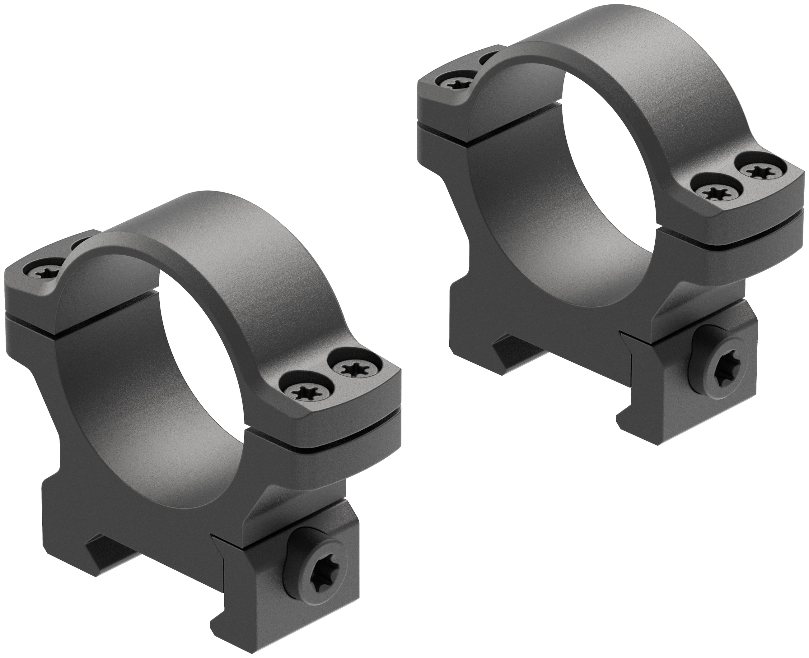 Leupold 2-Piece Leupold BackCountry Cross-Slot Weaver-Style Rings 30mm Low - Matte