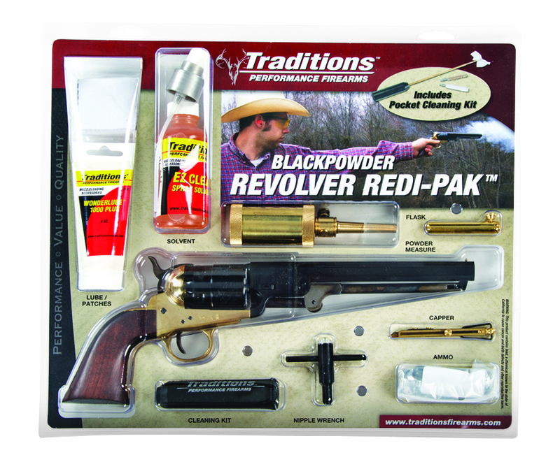 Traditions TRA 1851 NAVY RDPK 44CAL 7B BF BRASS FRAME
