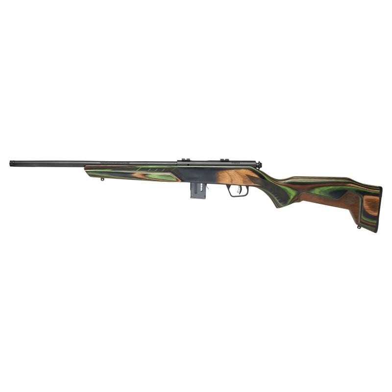 Savage Arms 93 Minimalist Green Rifle 22 WMR 10/rd 18" Barrel Green Wood