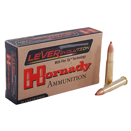 Hornady LEVERevolution Rifle Ammunition .32 Special 165 gr FTX 2410s fps 20/ct