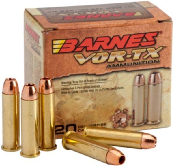 Barnes VOR-TX Handgun Ammunition .41 Mag 180 gr XPB 1520 fps 20/ct