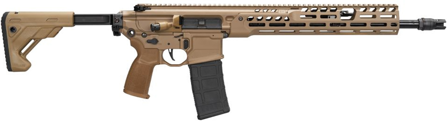 SIG SAUER MCX SPEAR LT 5.56 NATO 16" 1-30RD MAG FDE