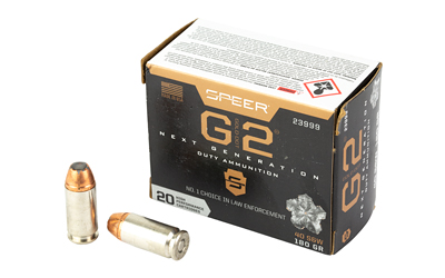 Speer Gold Dot Handgun Ammunition 40 S&W 180gr G2 1015 fps 20/ct