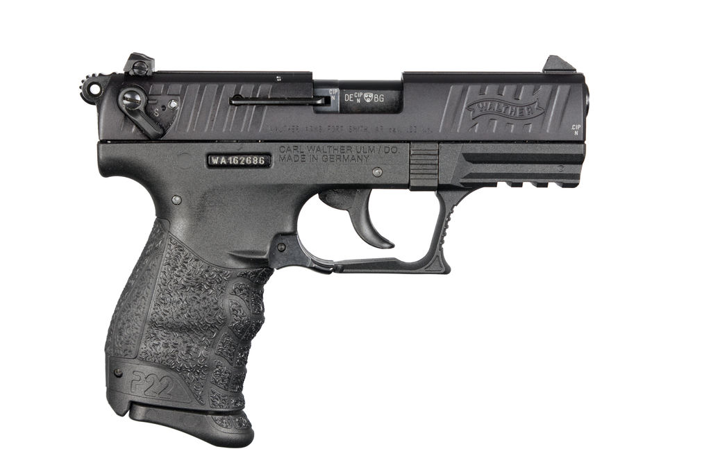 Walther P22 Handgun CA Compliant .22LR 10rd Magazine 3.42" Barrel Black