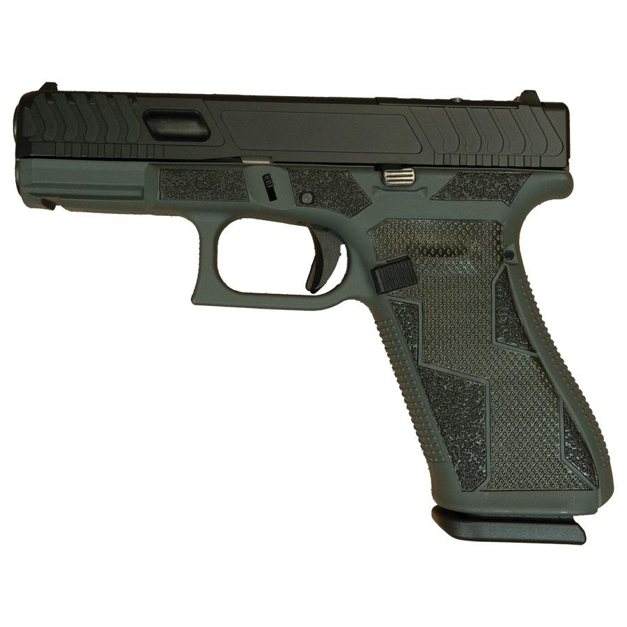 Glock V-Series Model 45 Handgun 9mm Luger 17rd Magazines (3) 3.7" Barrel Kavorka Cerakote Grey Austria