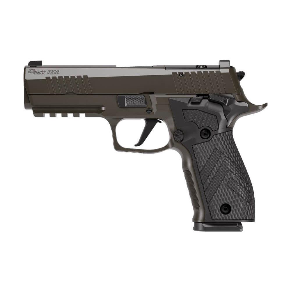 Sig Sauer P226-X Legion SAO Handgun 9mm Luger 18rd Magazines(3) 4.4" Barrel Optic Ready Legion Grey Cerakote
