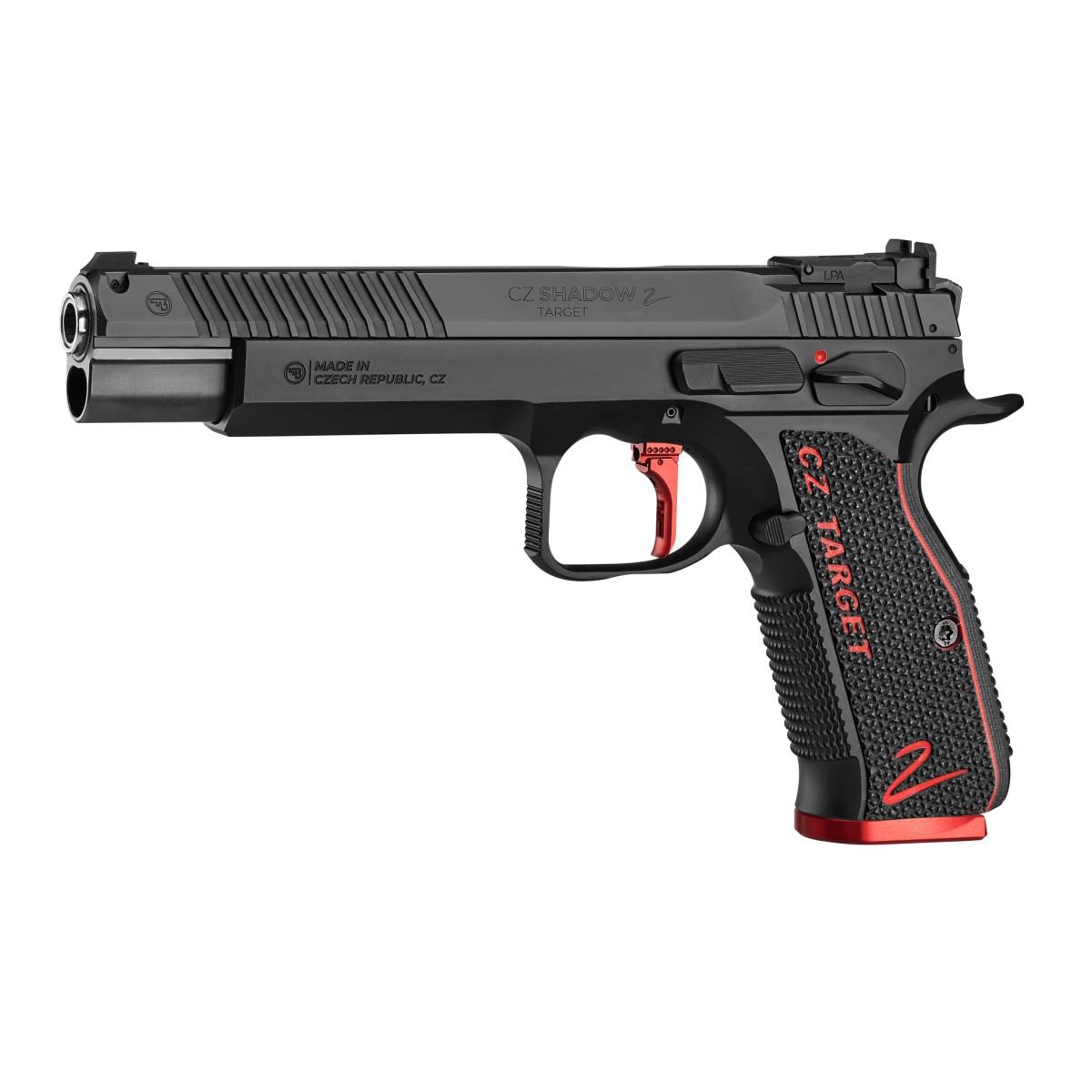 CZ SHADOW 2 TARGET 9MM 17RD Magazine (3) 6" Barrel Black