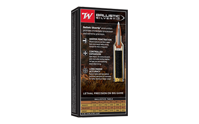 Winchester Ballistic Silvertip Rifle Ammunition .270 WSM 150 gr. PT 3120 fps 20/ct