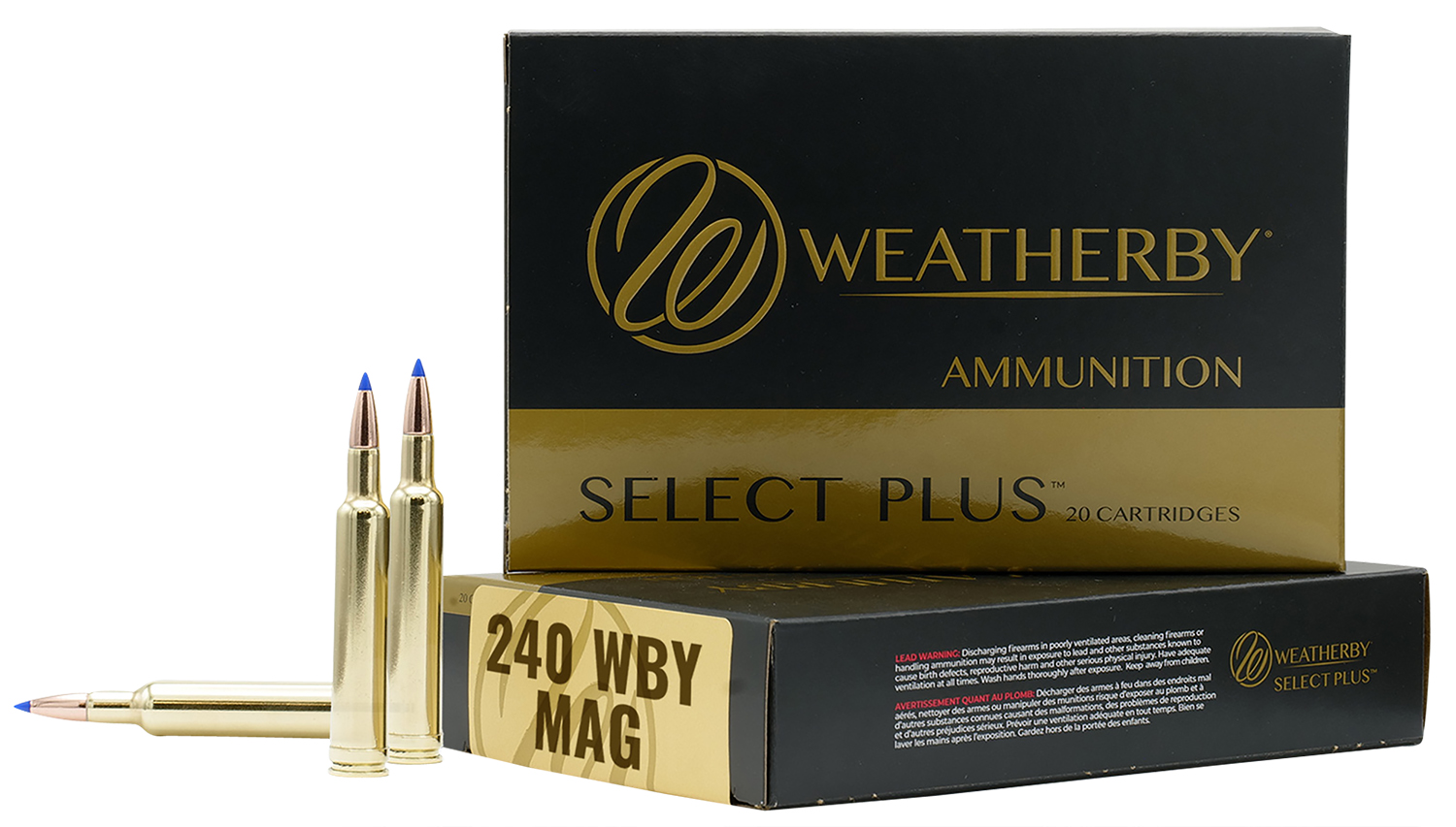 Weatherby Select Plus Barnes TTSX Rifle Ammunition 240 Wby Mag 80gr PT 3440 fps 20/ct