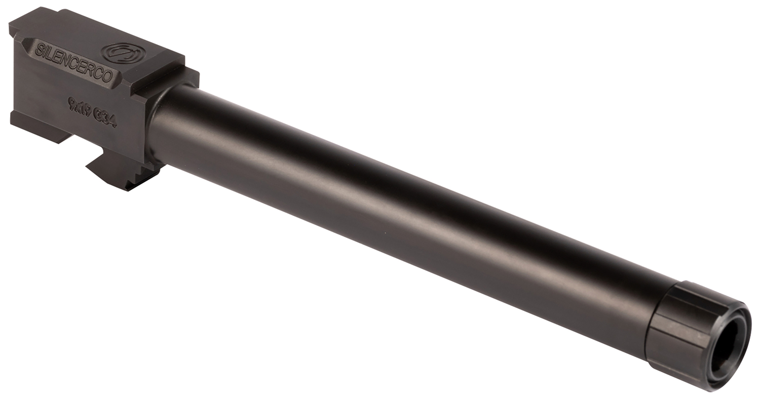 SilencerCo Threaded Barrel for Glock 34 Gen 1-4 9mm Luger 1/2x28 5.8" Black
