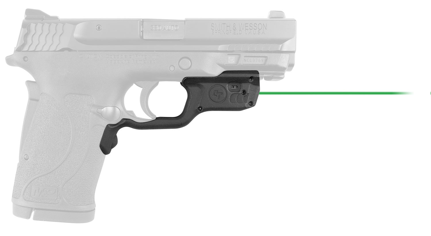 Crimson Trace Laser Grip for M&P Shield 380 Shield EZ/M&P .22 Compact