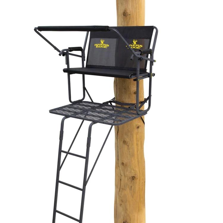 Ardisam (River's Edge/ Barronett Blinds) River's Edge TwoPlex Ladder Stand 2-Person
