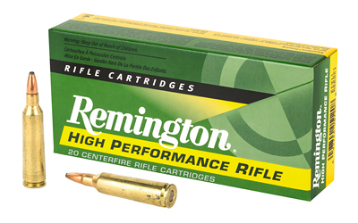 Remington Rifle Ammunition .22-250 Rem 55 gr PSP 3680 fps 20/ct