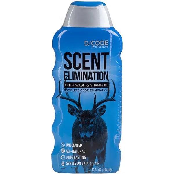Moultrie Enterprises Code Blue Scent Elimination Body Wash & Shampoo 12 oz Bottle